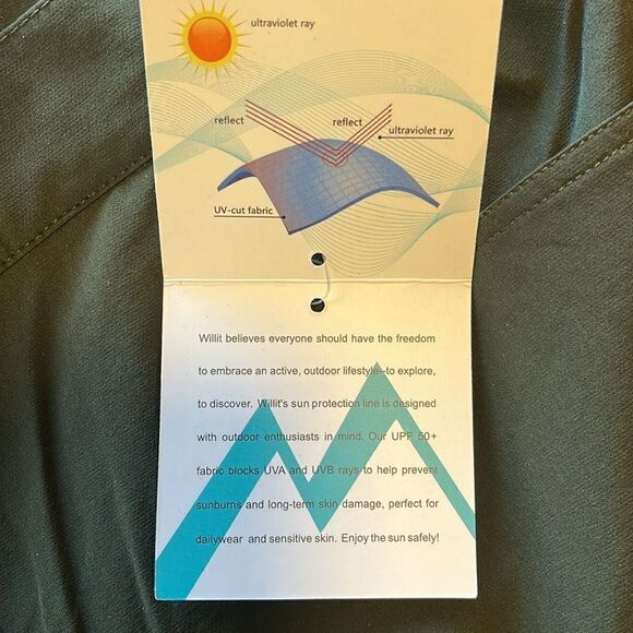 NEW WITH TAGS WOMEN’S WILLIT UPF 50+ LARGE HIKE/GOLF 7” HI-RISE SHORTS - Picture 9 of 9